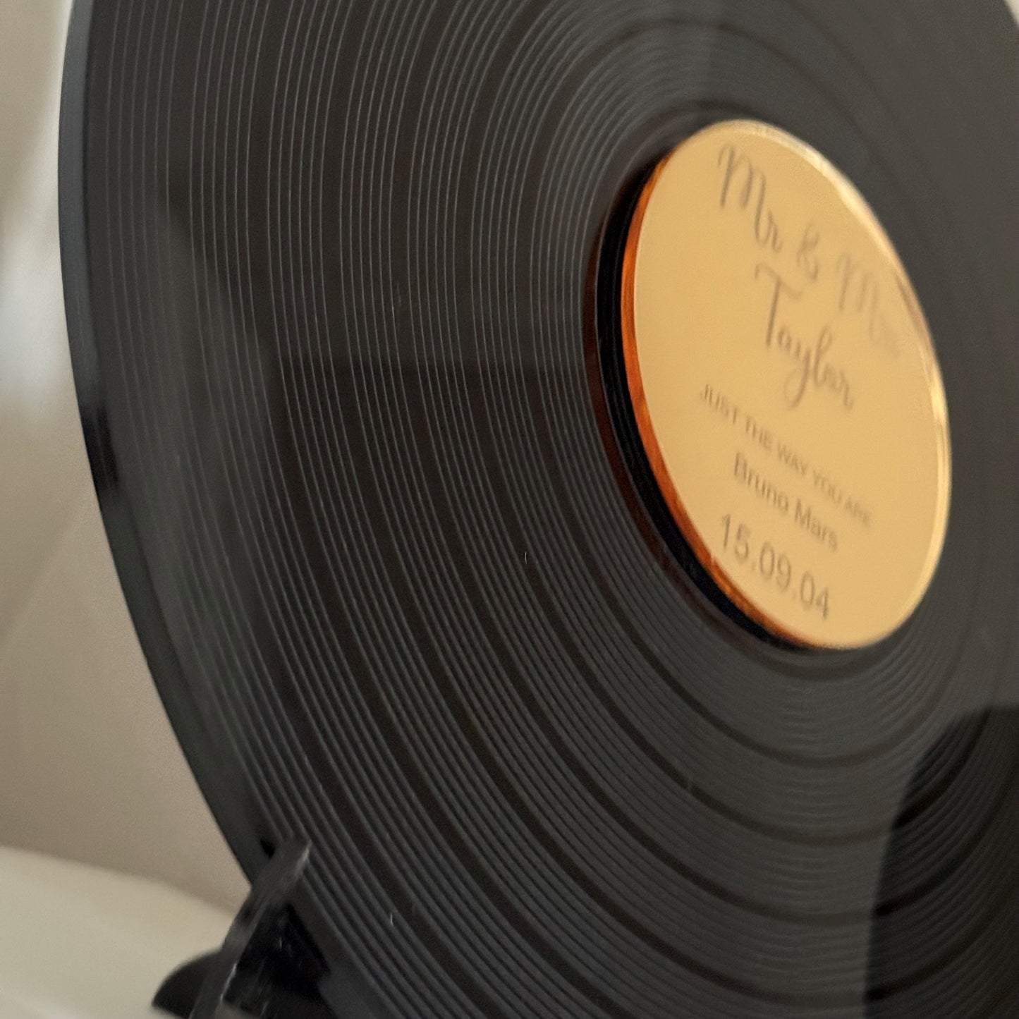 Personalised Vinyl Record Keepsake