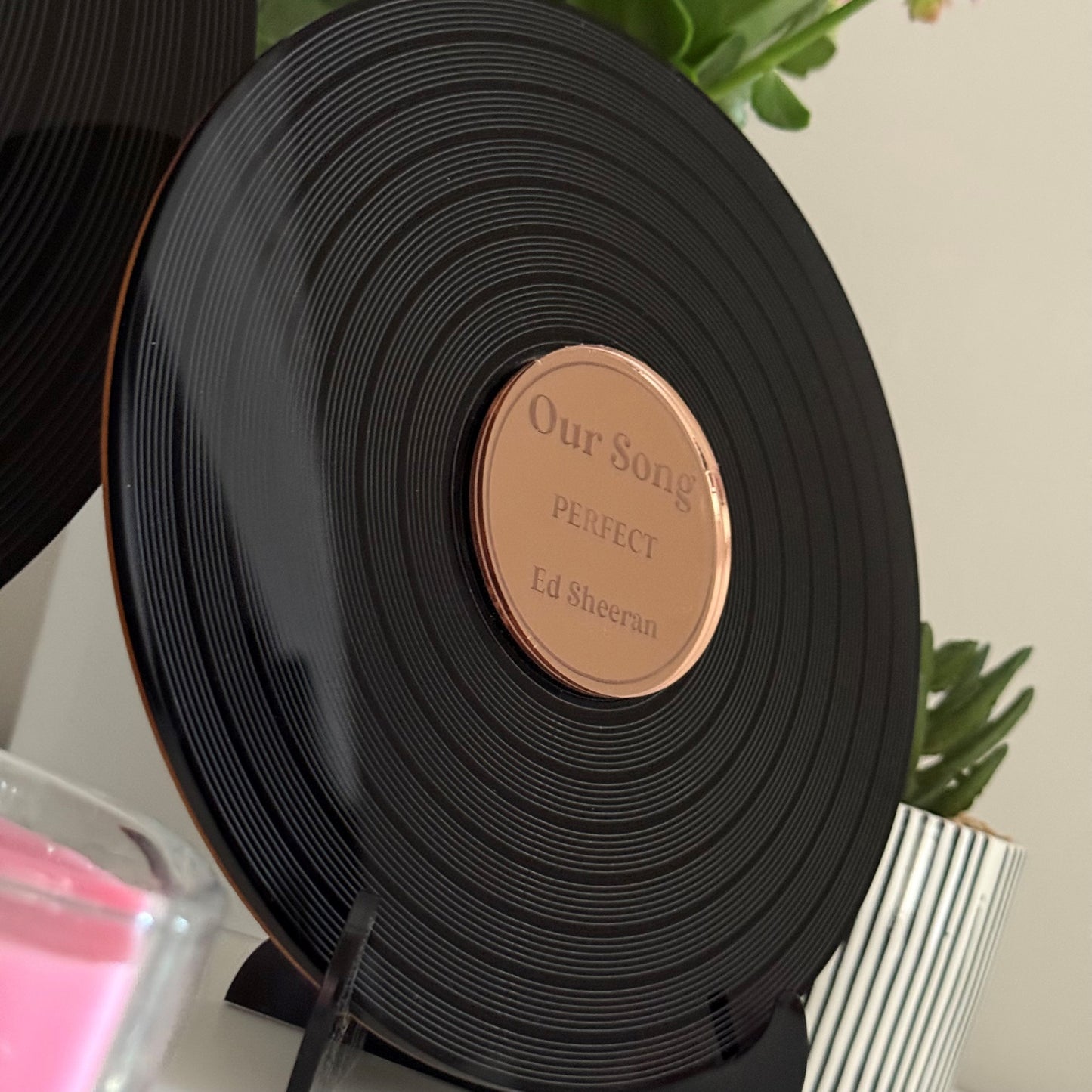 Personalised Vinyl Record Keepsake