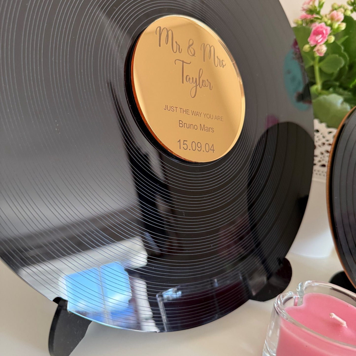 Personalised Vinyl Record Keepsake