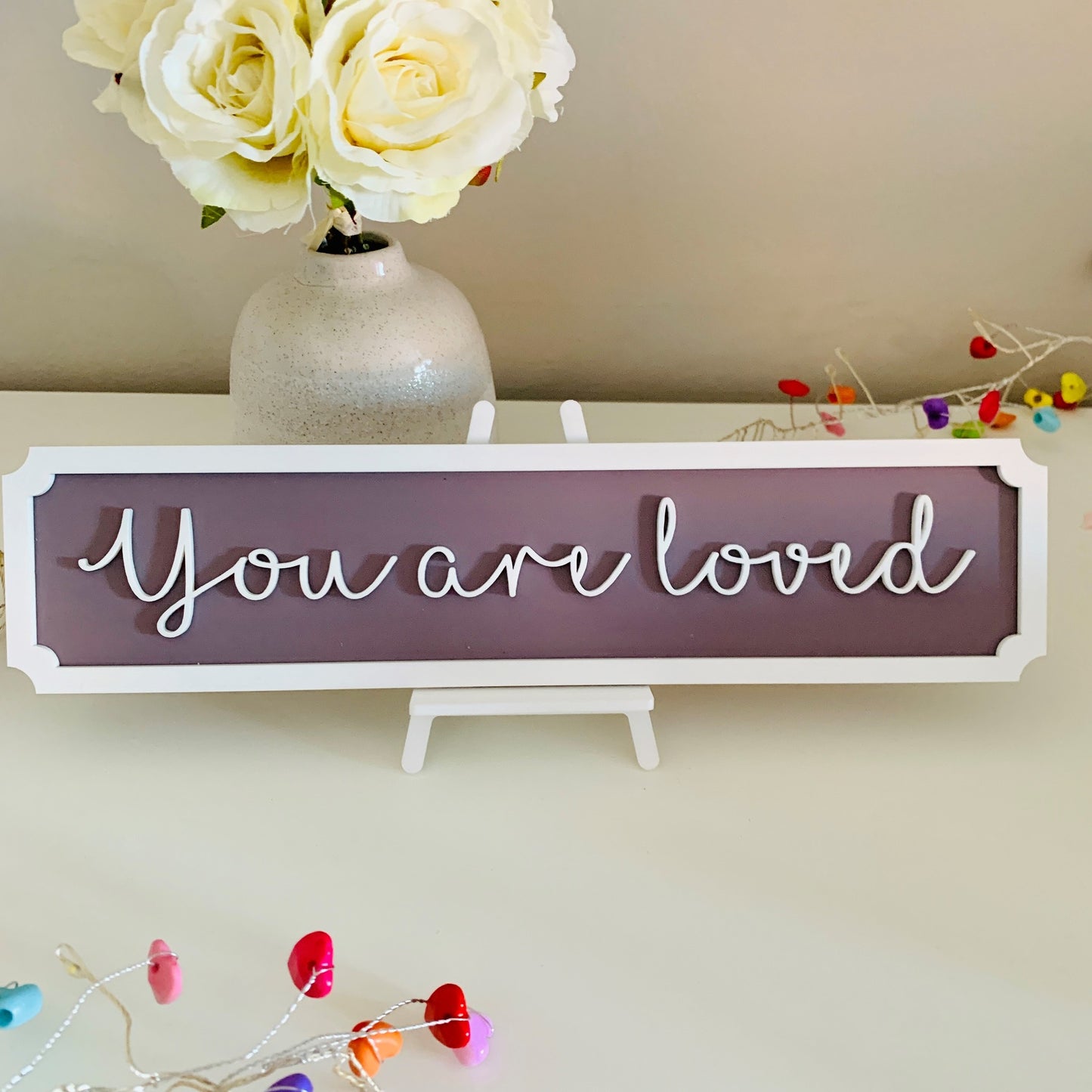 You Are Loved Mini Street Sign