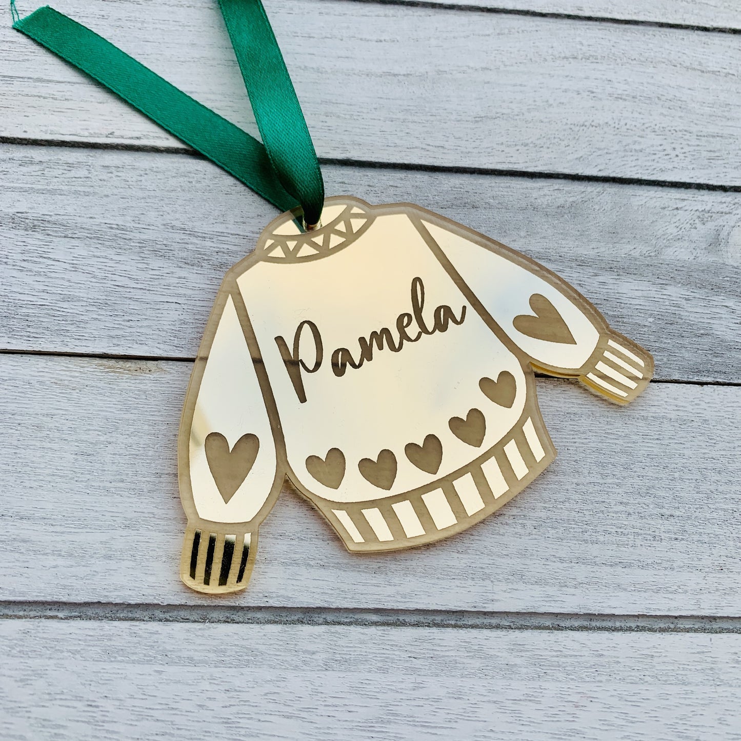 Personalised Christmas Jumper Decoration