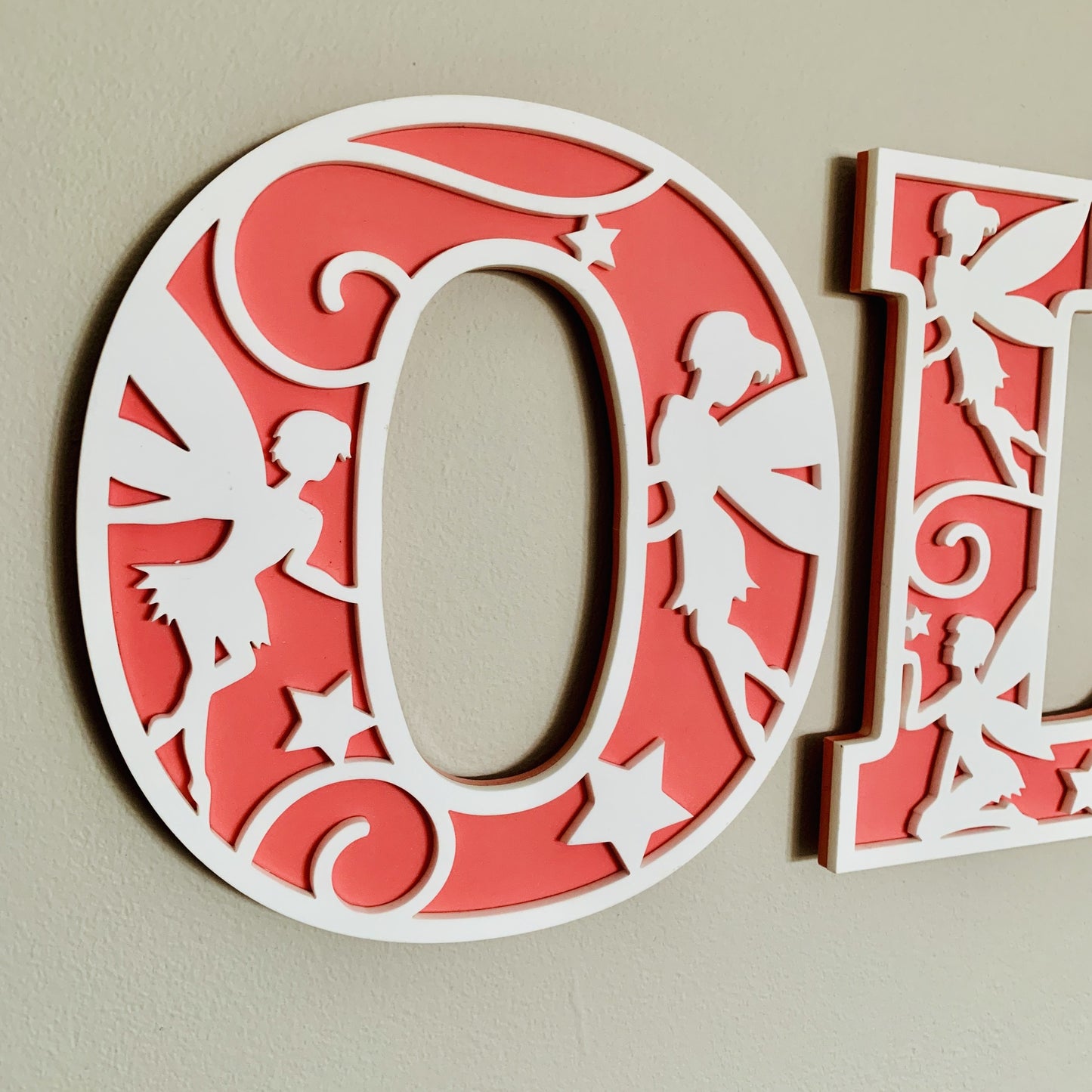 Fairy Themed Wall Letters