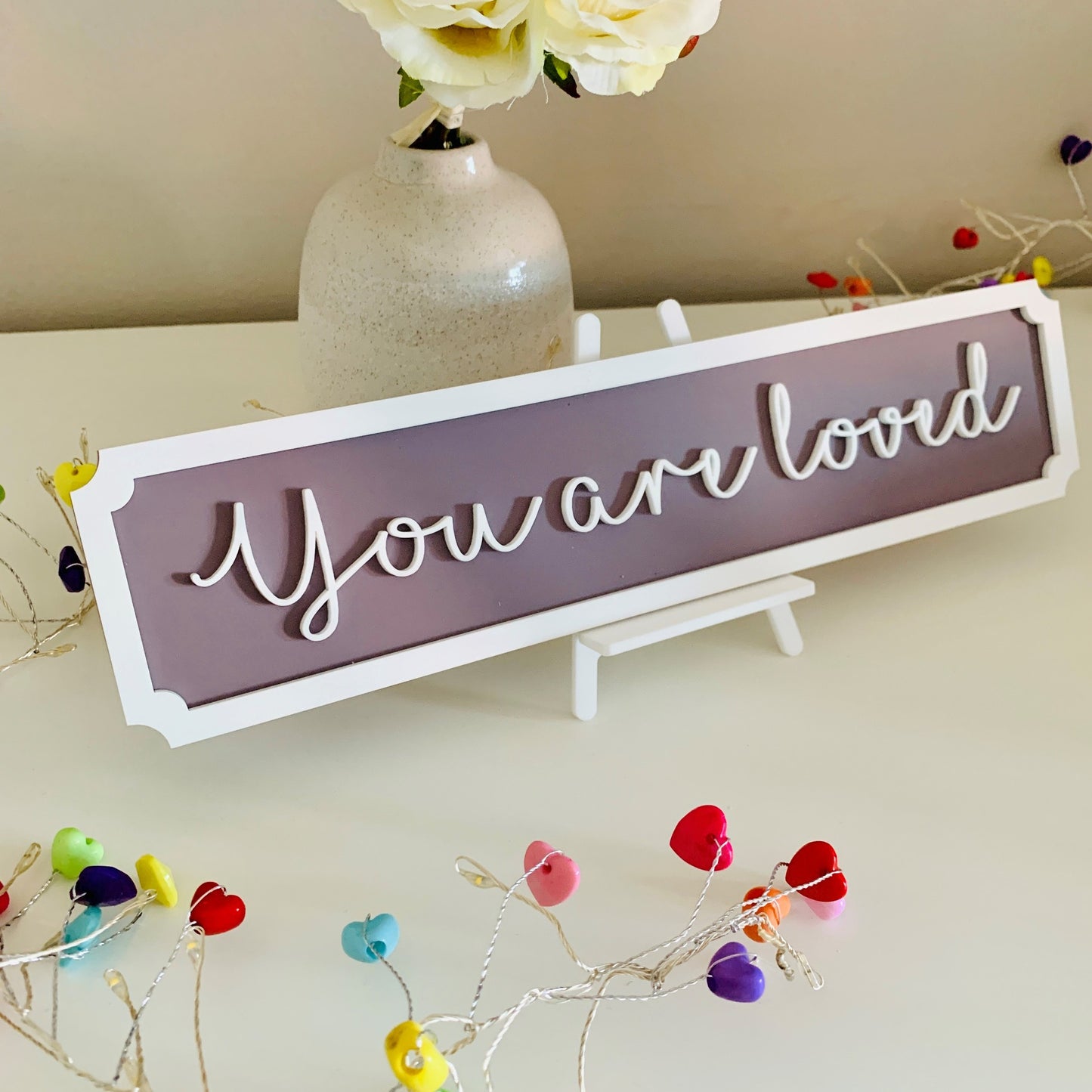 You Are Loved Mini Street Sign