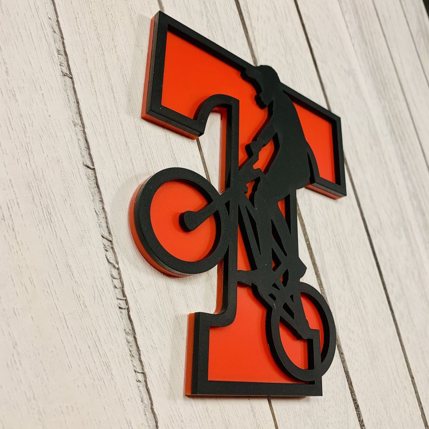 BMX Themed Wall Letters