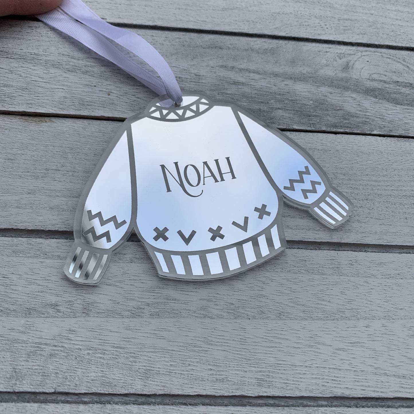 Personalised Christmas Jumper Decoration