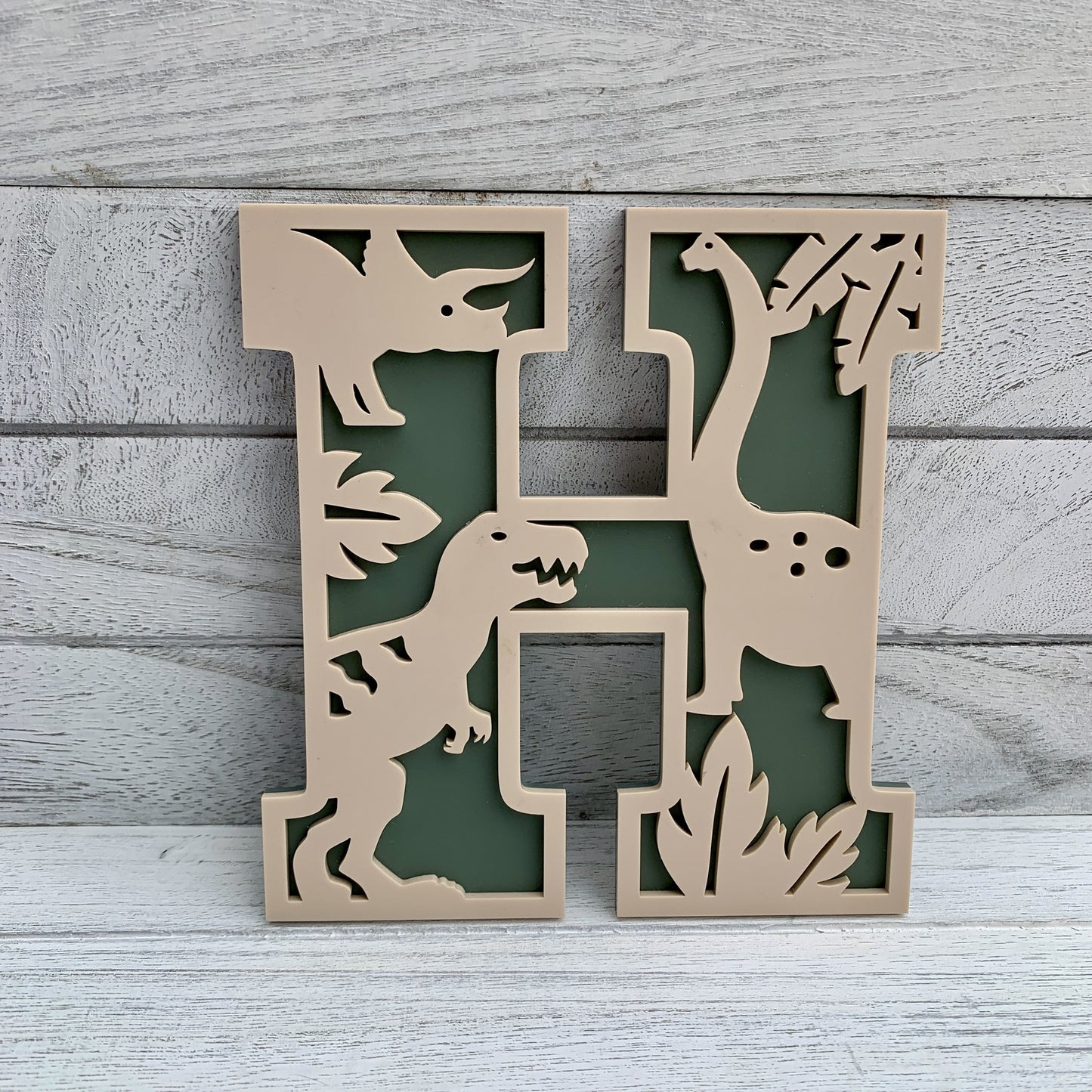 Dinosaur Themed Wall Letters