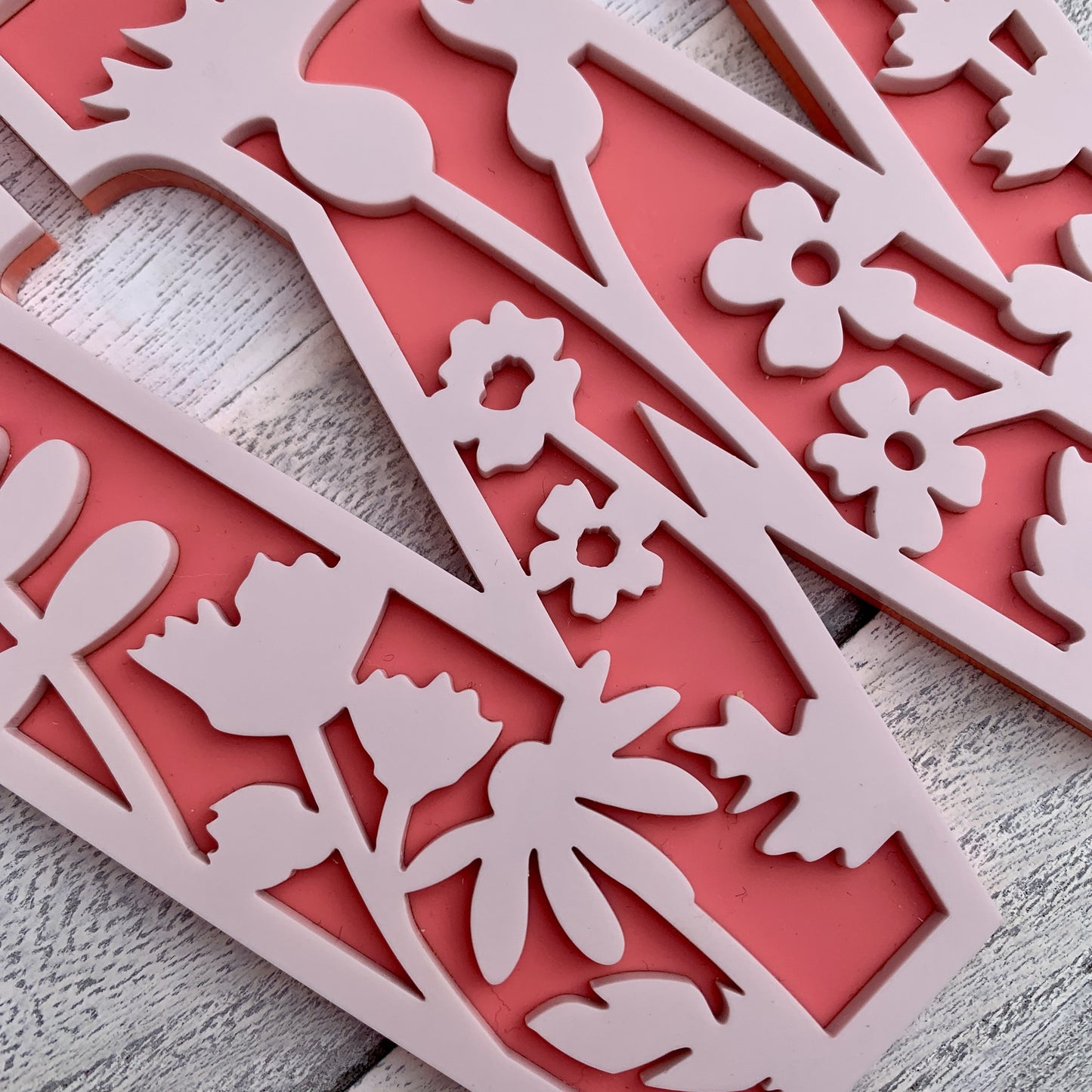 Wildflower Wall Letters