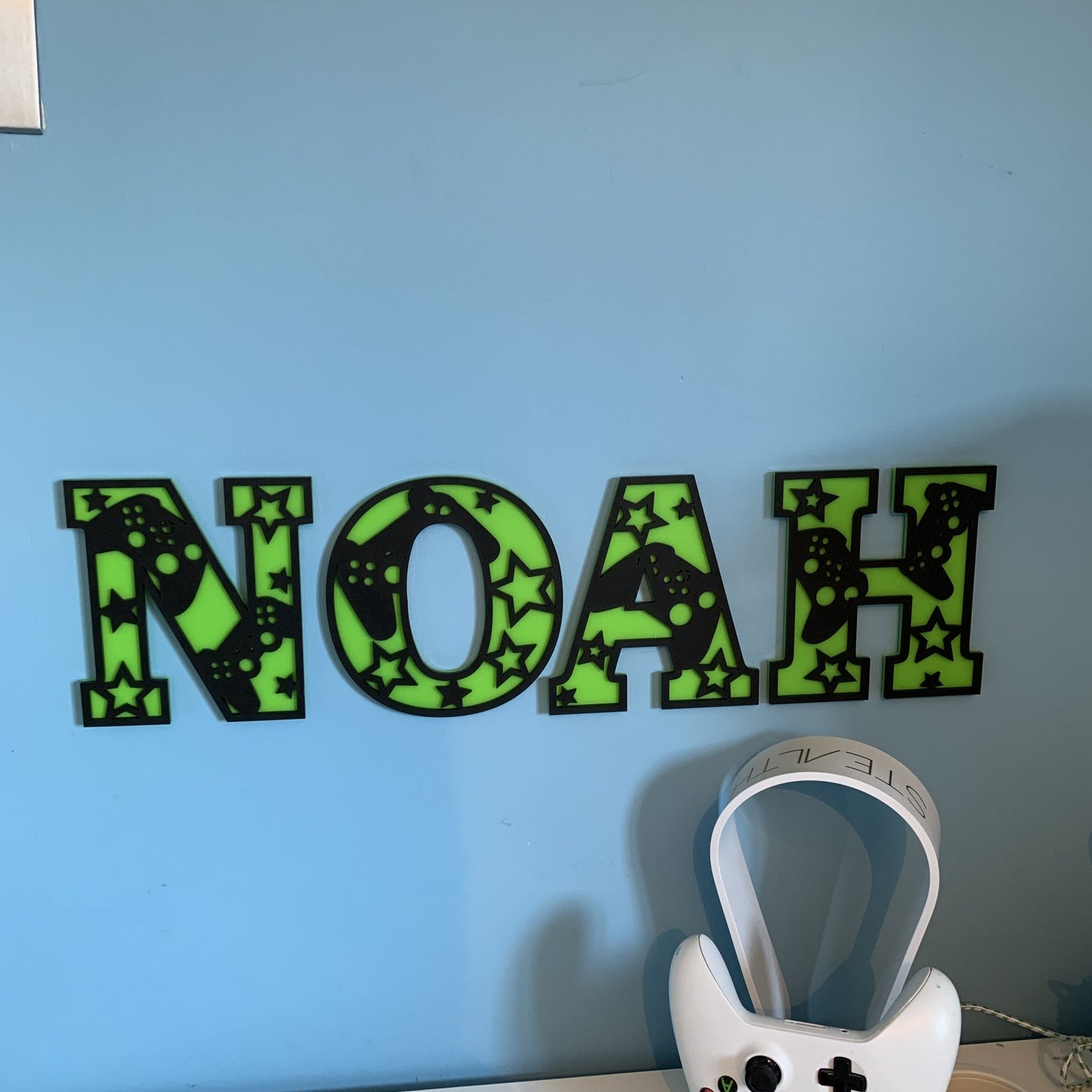 Gamer Themed Wall Letters