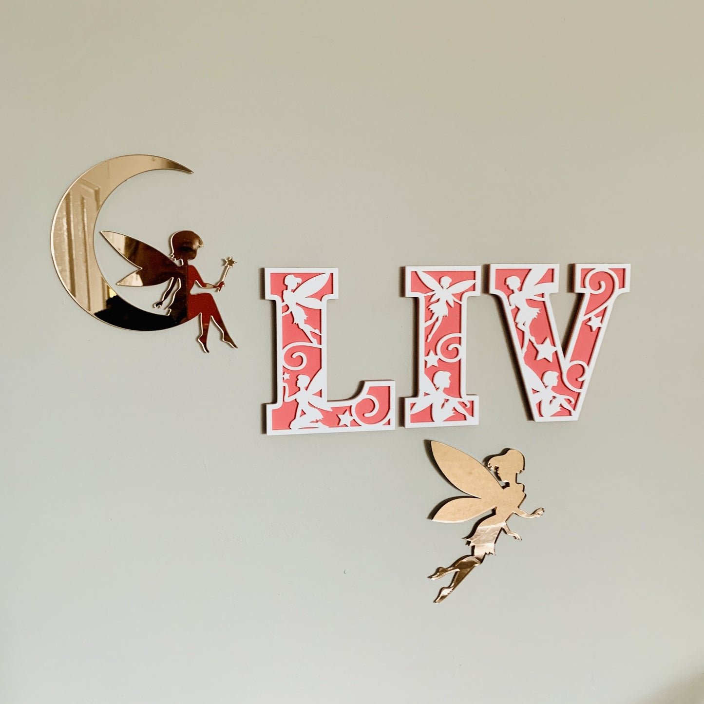 Fairy Themed Wall Letters