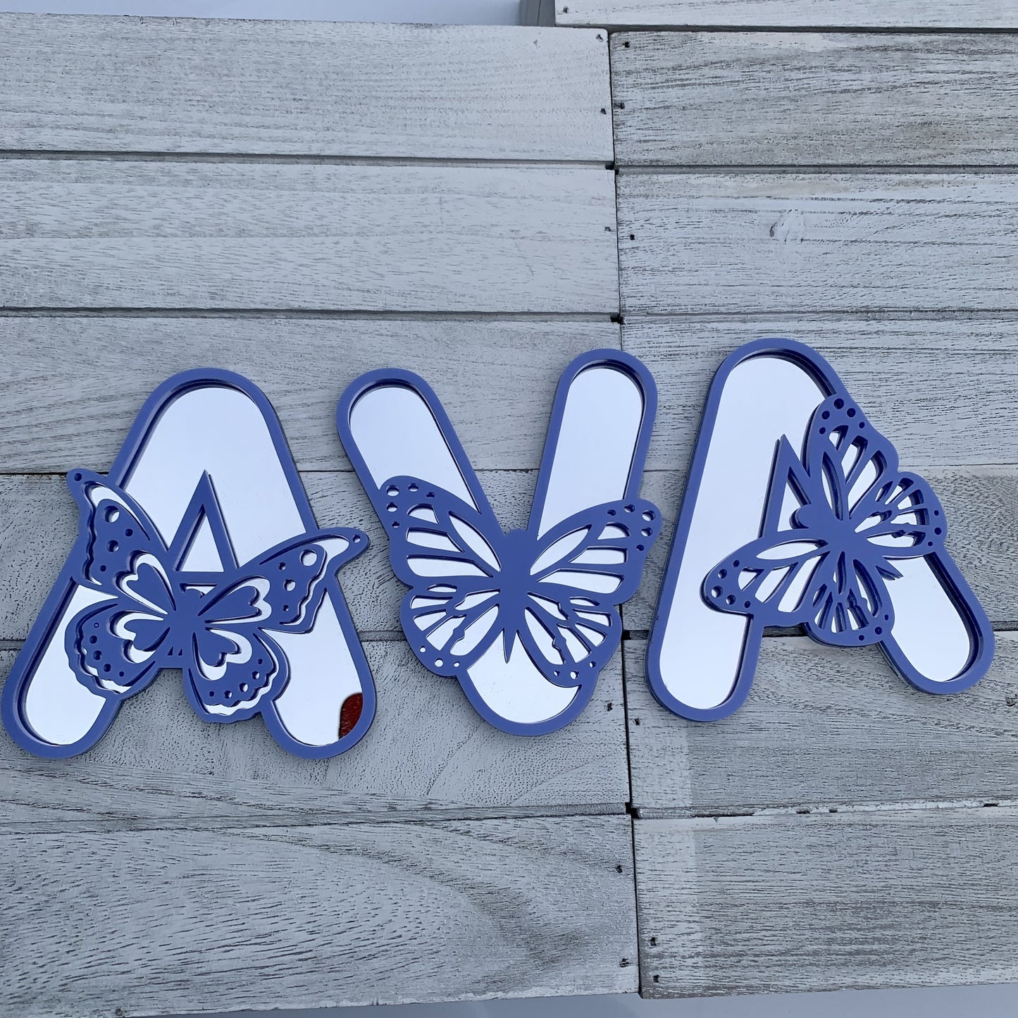 Butterfly Themed Wall Letters