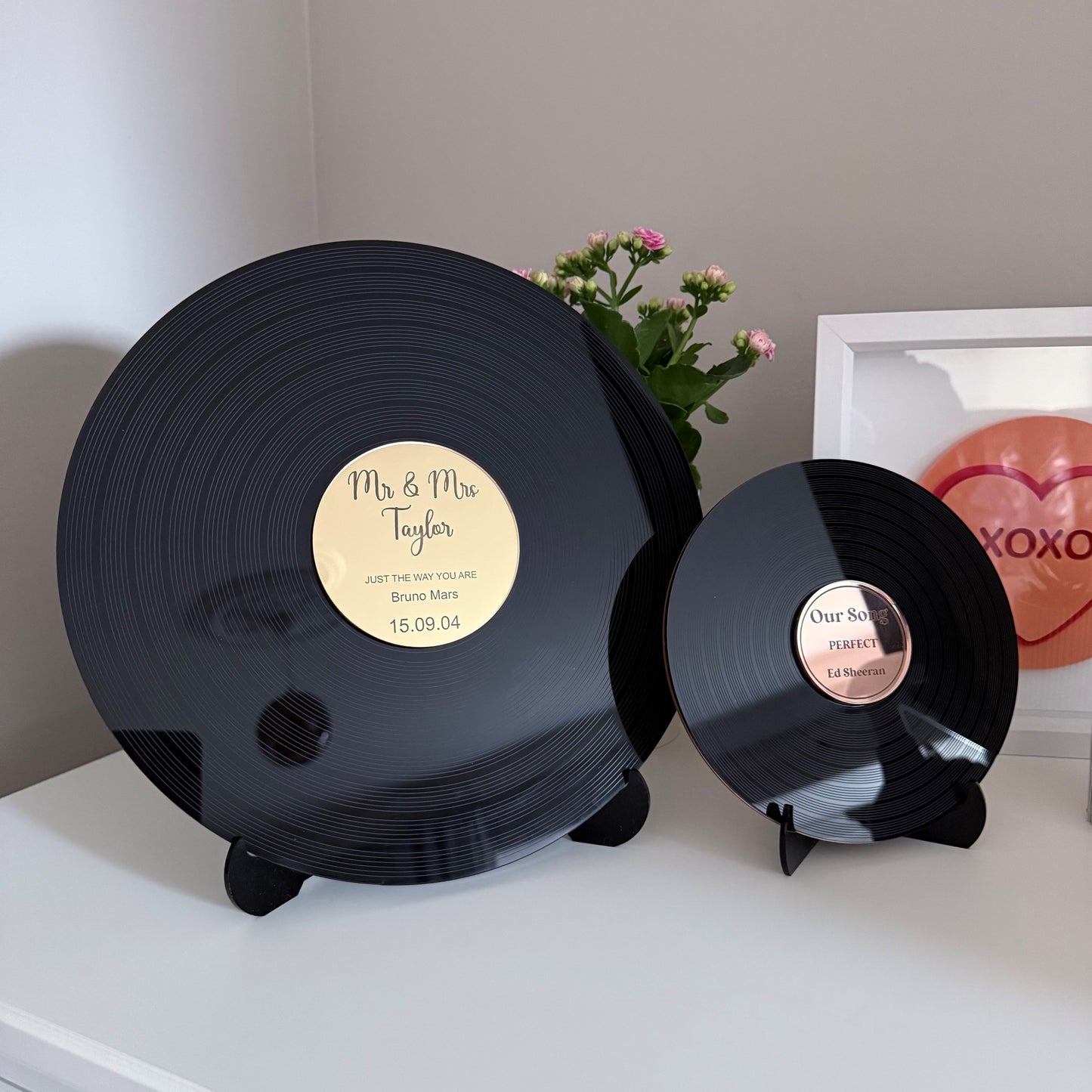 Personalised Vinyl Record Keepsake