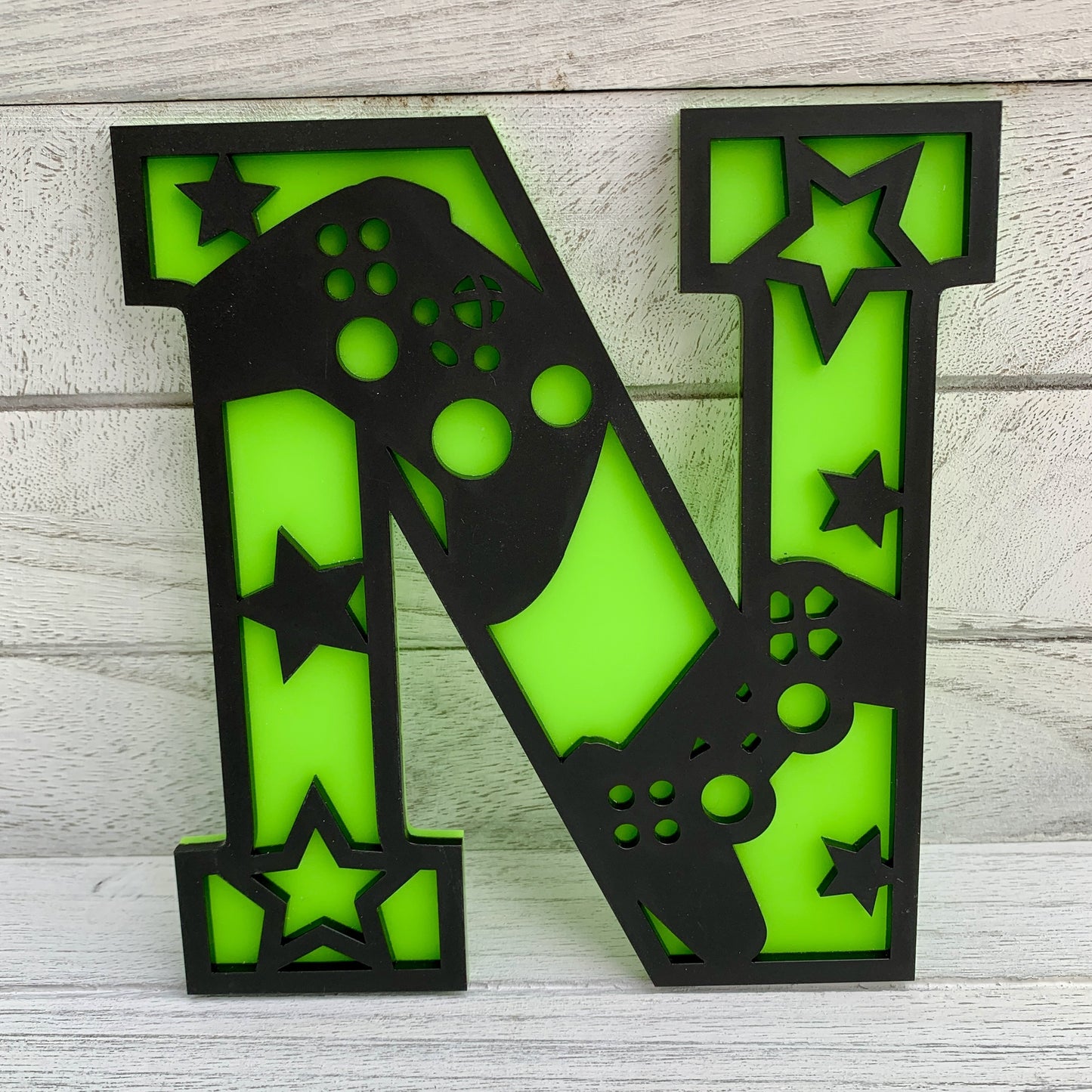 Gamer Themed Wall Letters