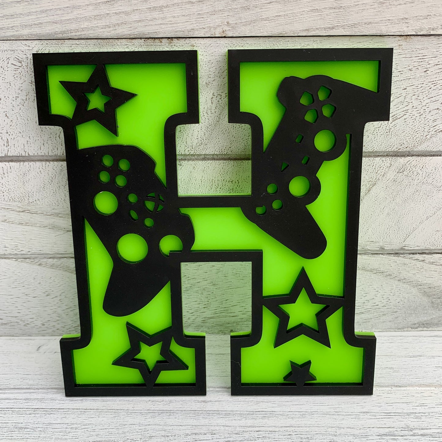 Gamer Themed Wall Letters