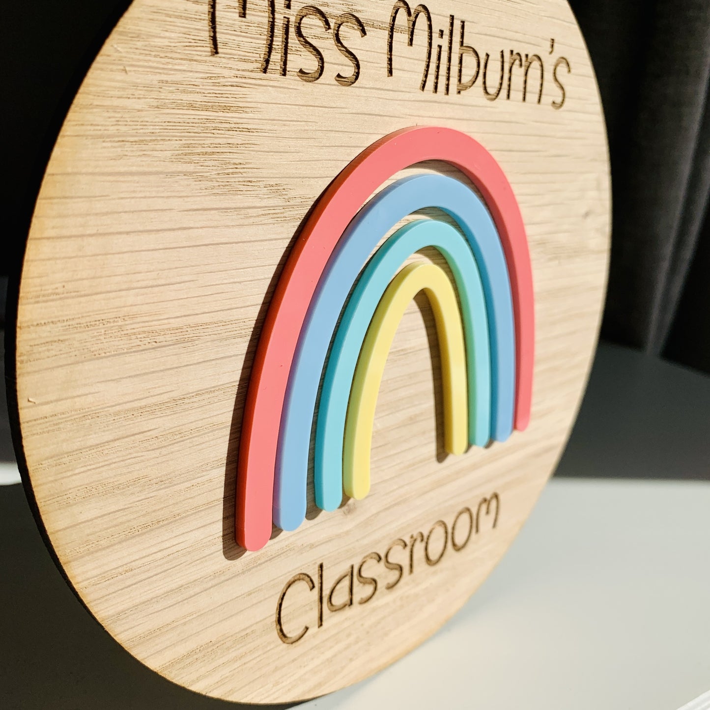 Classroom Rainbow Sign