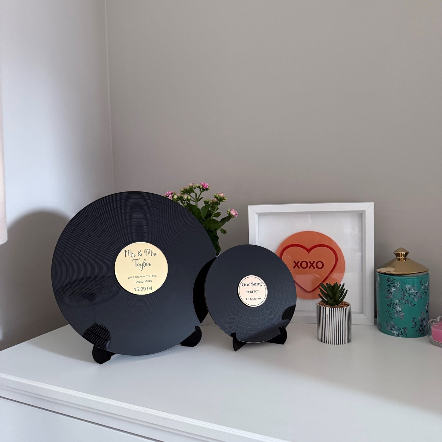 Personalised Vinyl Record Keepsake