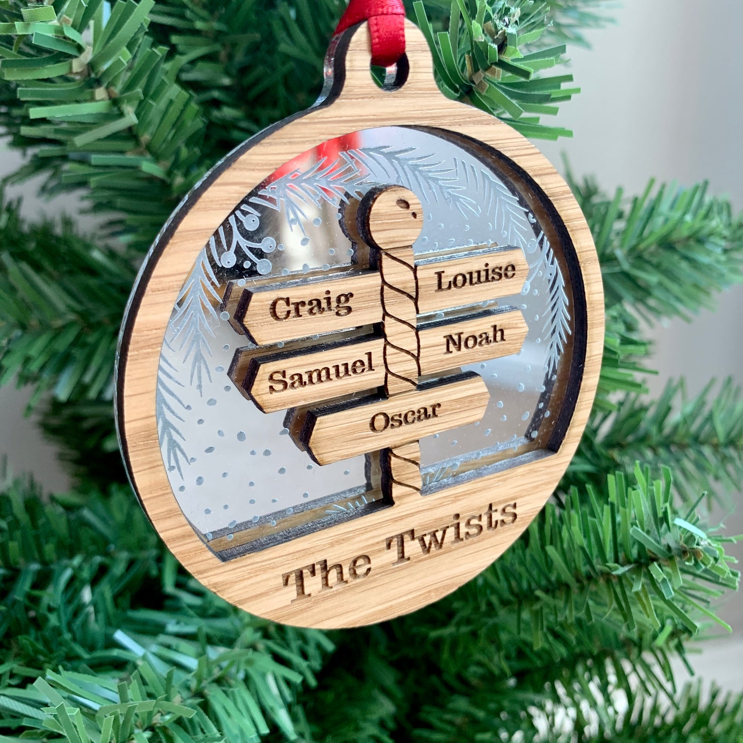 Personalised North Pole Decoration