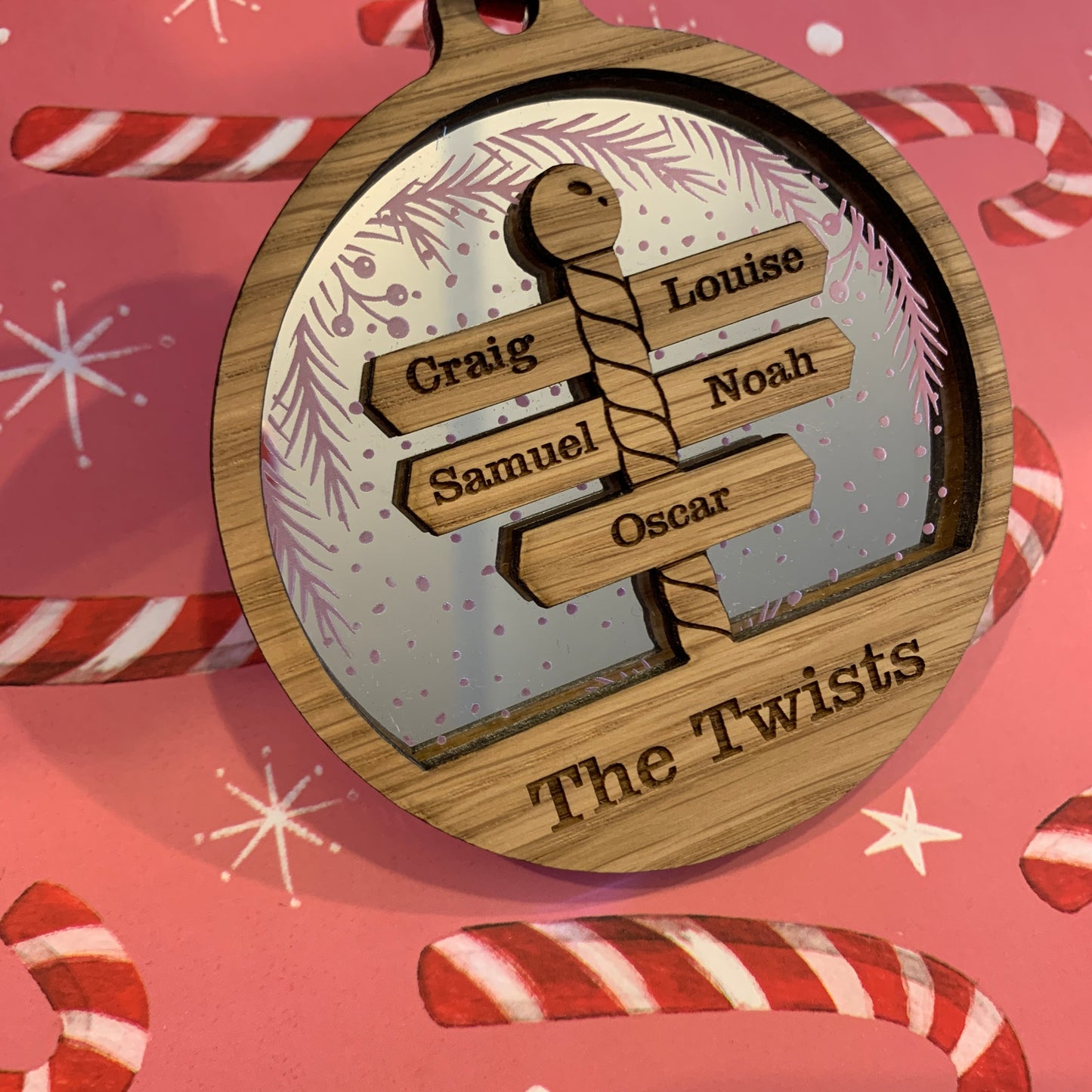 Personalised North Pole Decoration