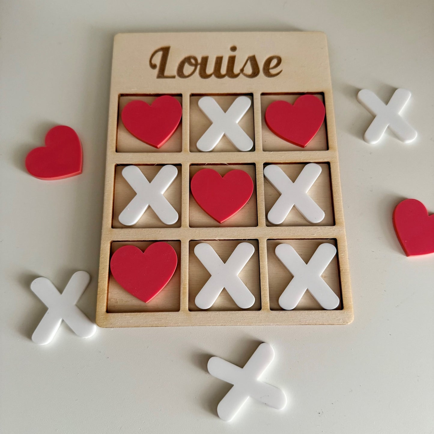 Tic Tac Toe Valentine's Gift