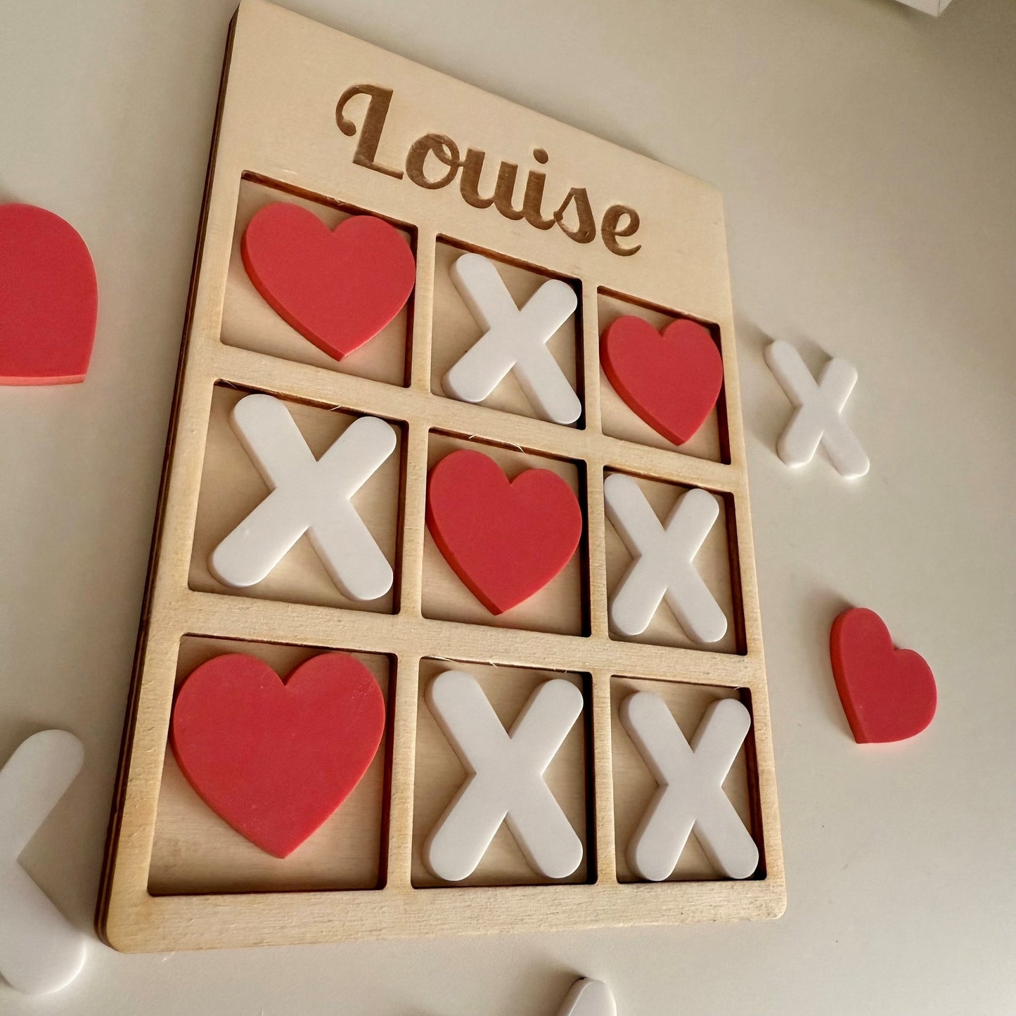 Tic Tac Toe Valentine's Gift