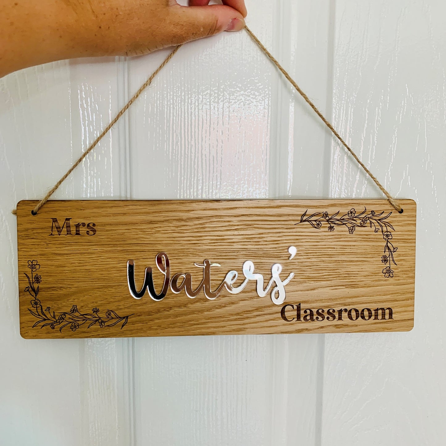 Personalised Classroom/ Office Door Sign