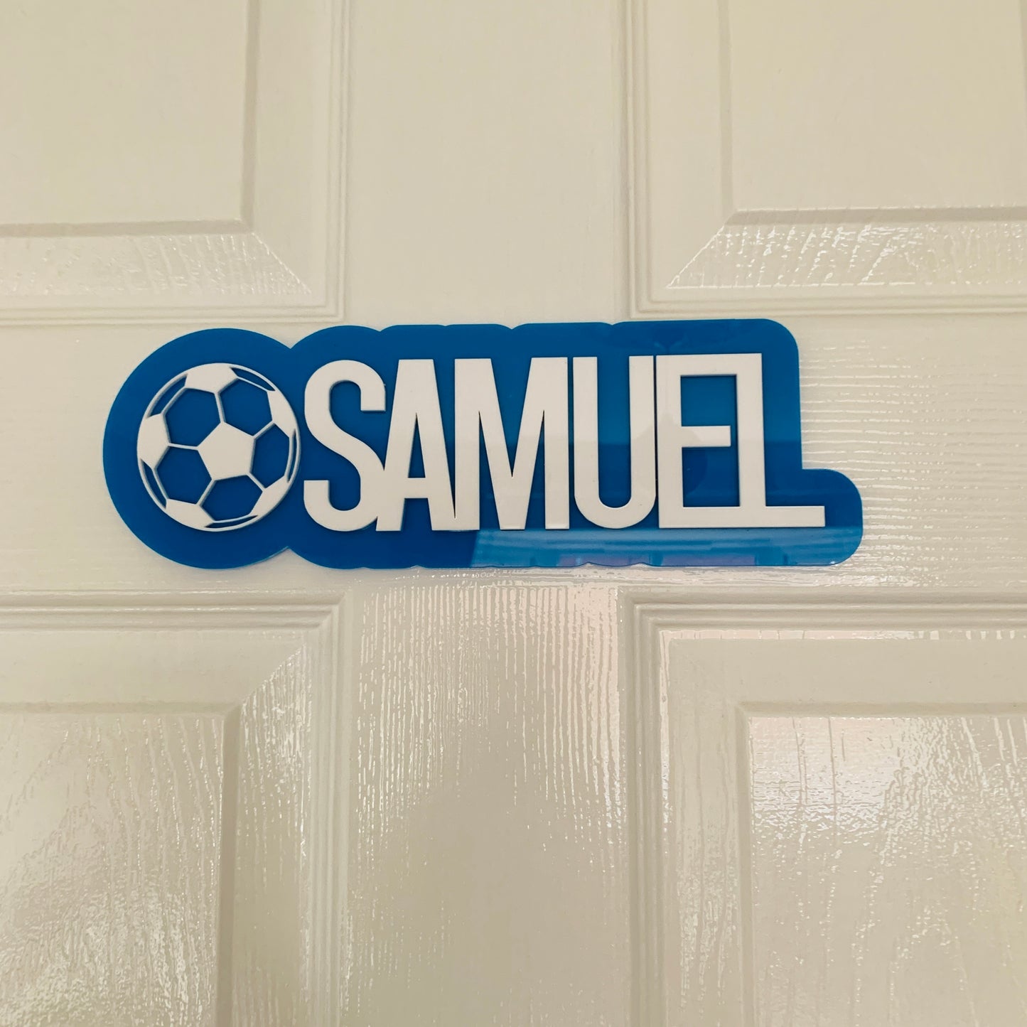 Personalised 3D Wall Art Football Sign