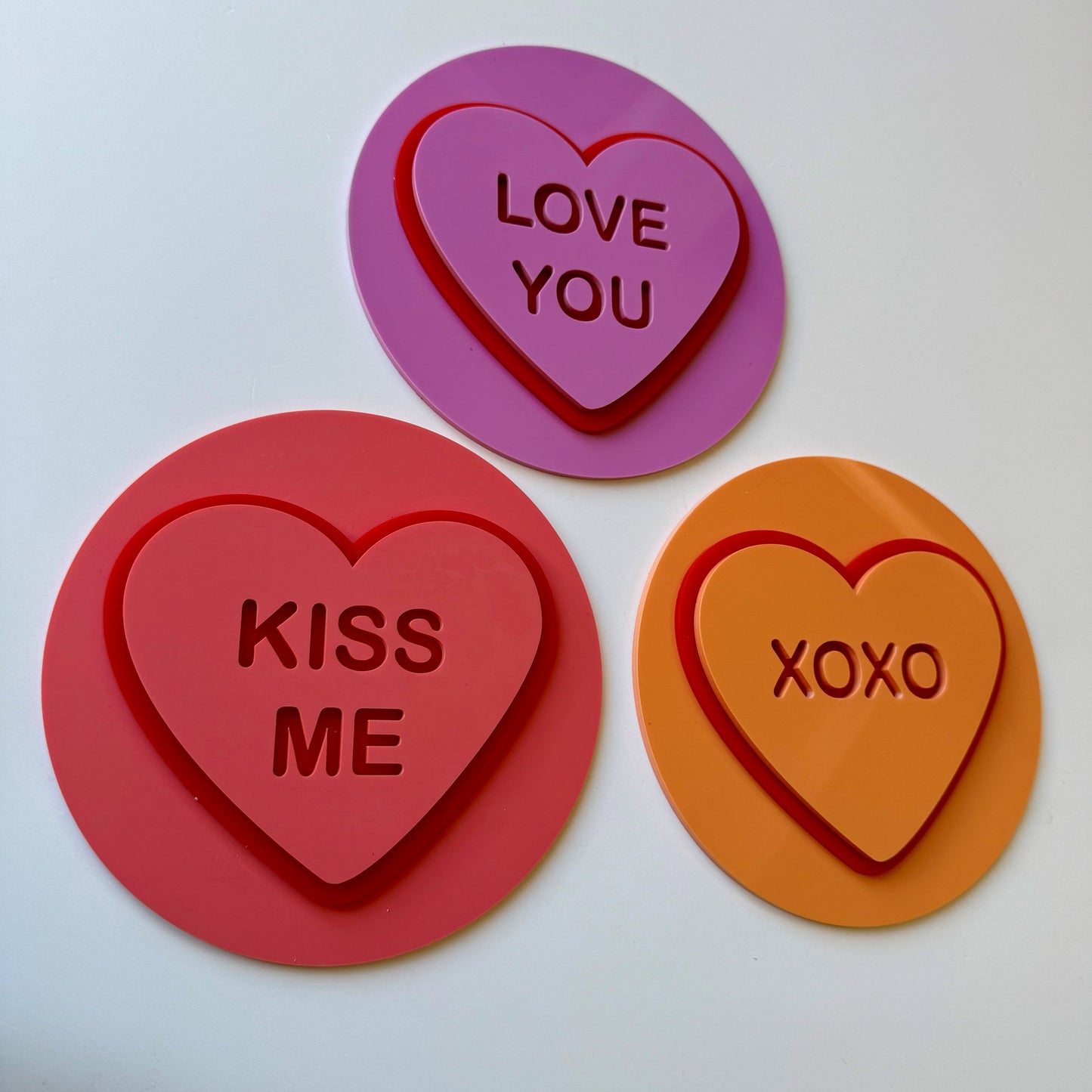 Personalised Mini Love Heart Messages