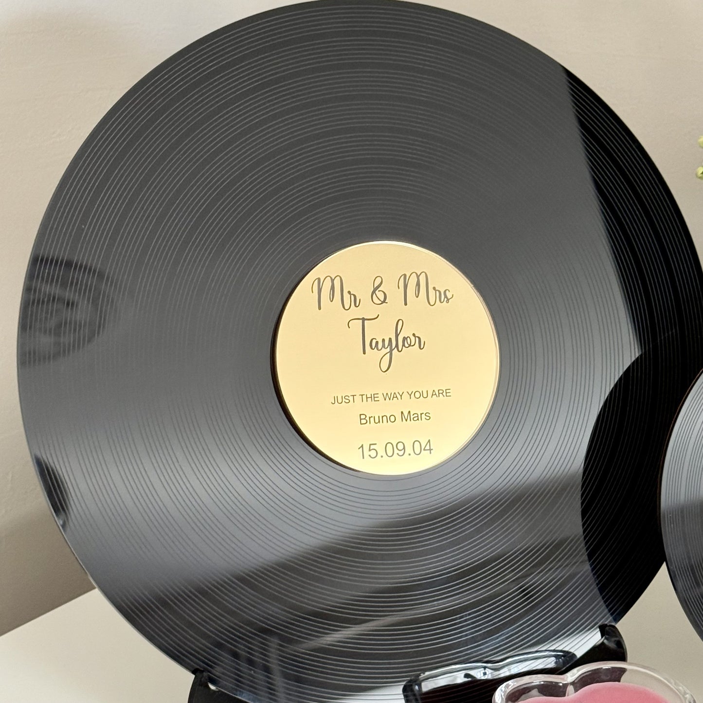 Personalised Vinyl Record Keepsake