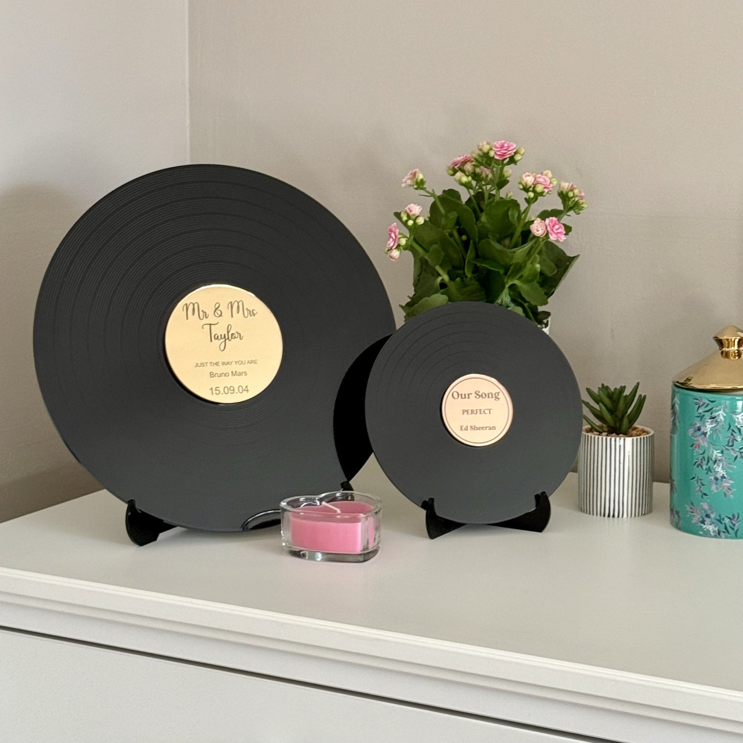 Personalised Vinyl Record Keepsake