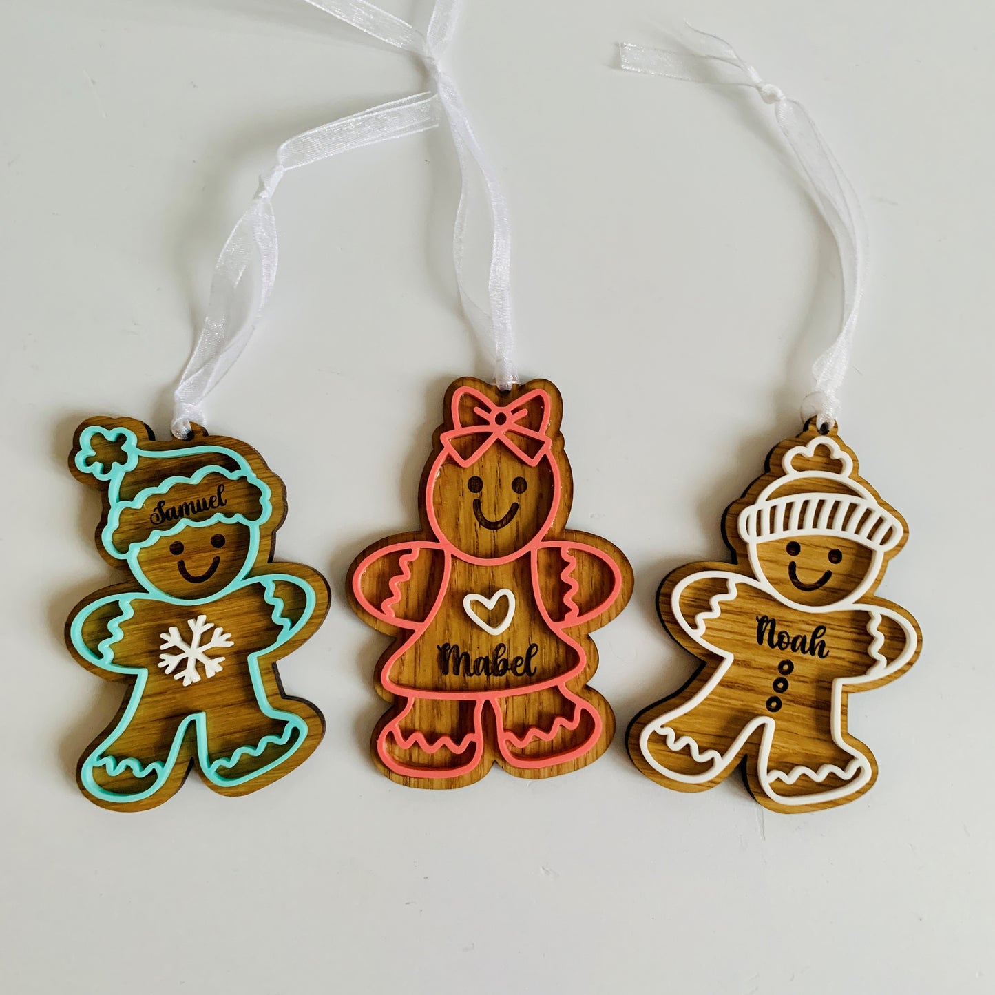 Personalised 3D Gingerbread Bauble