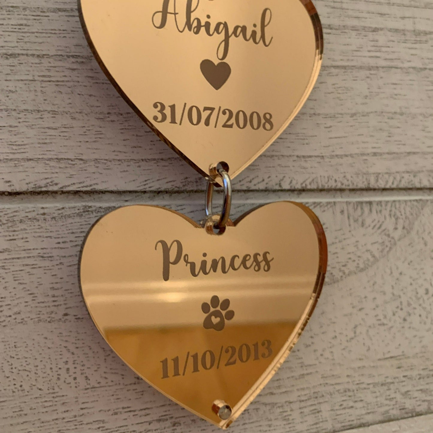 Personalised Family Story Hanging Decoration
